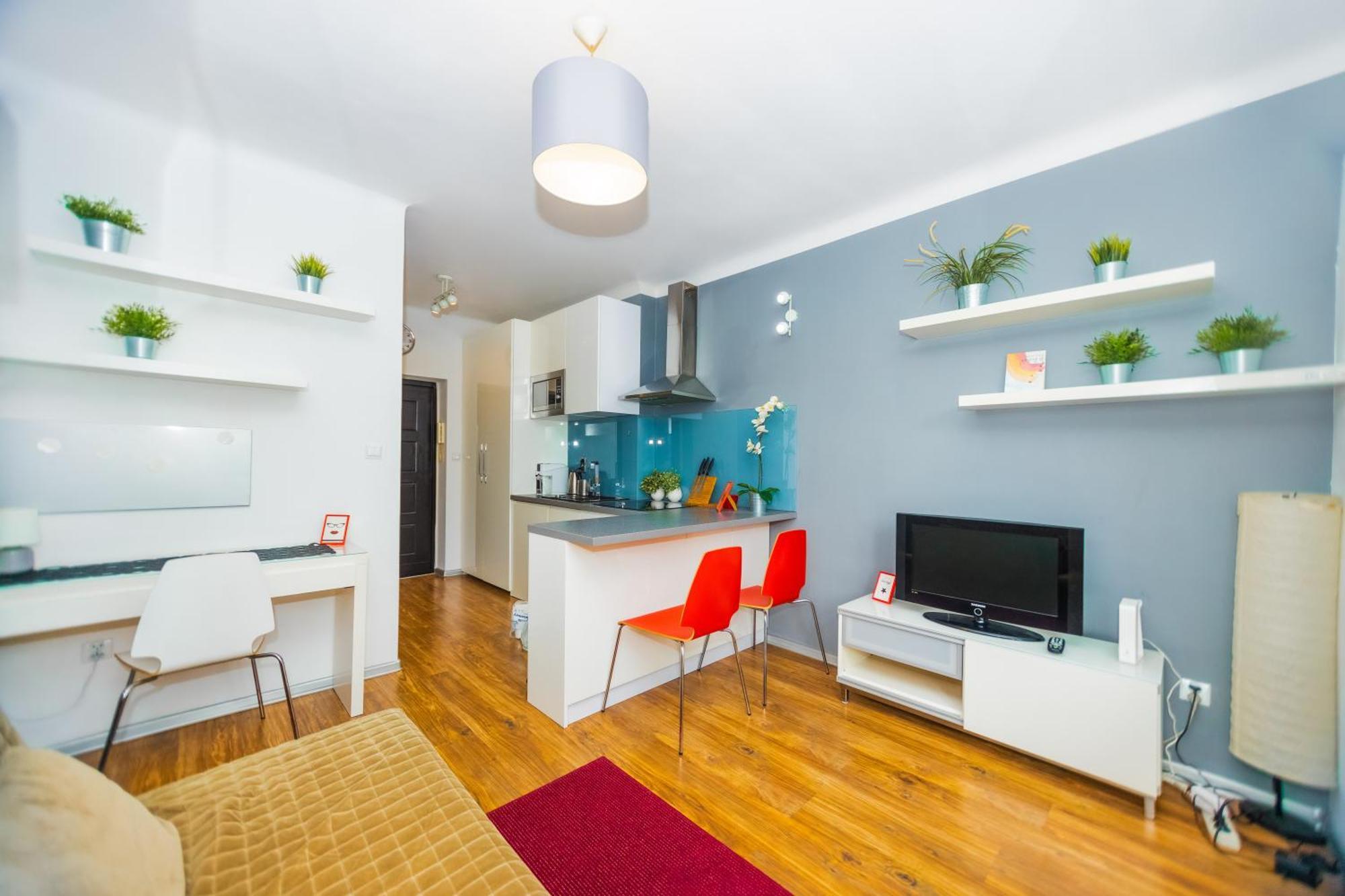 Cozy Studio Next To The Metro And City Center 바르샤바 외부 사진